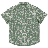 haut garçon fashionista vert manches courtes