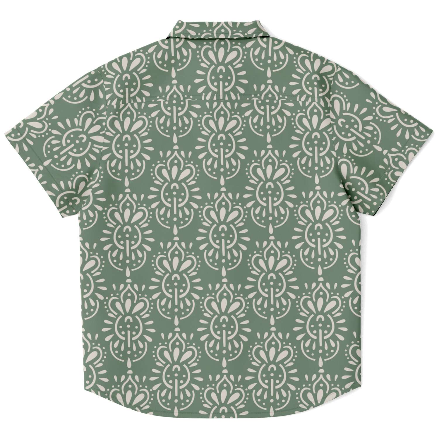 haut garçon fashionista vert manches courtes