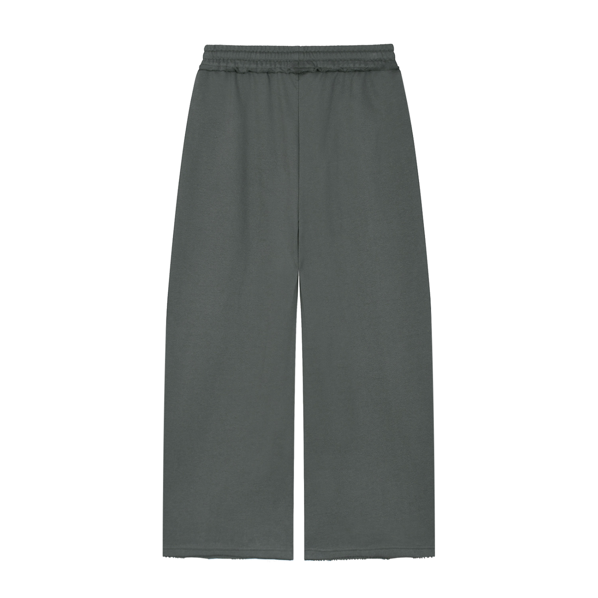 Dos du jogging large femme gris foncé