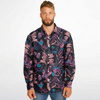 chemise à motifs floraux pour homme