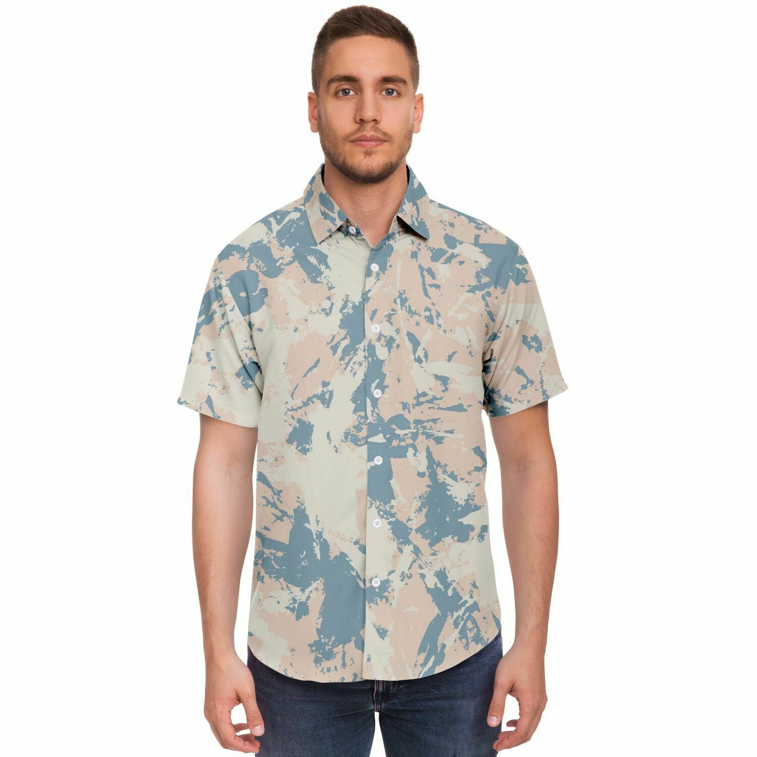 chemise homme tendance manches courtes