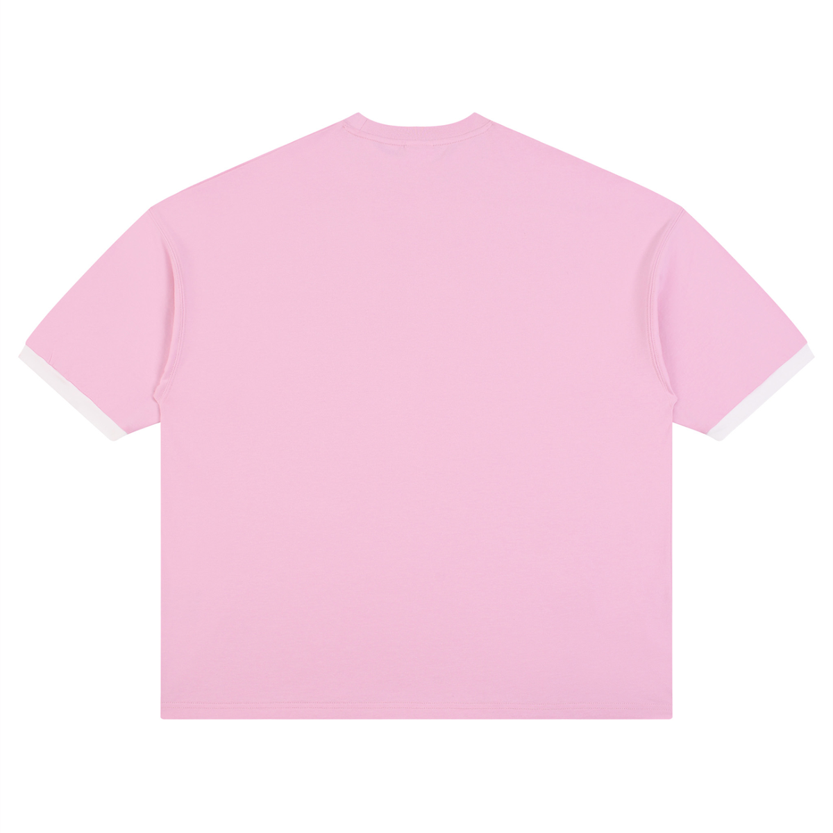 T-shirt Colorblock Épaule Tombante Original Noir — Streetwear Belge