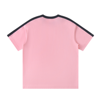 T-shirt Bandes Épaule Original Noir — Streetwear Casual Belge