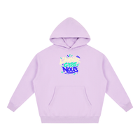 Hoodie boxy Gen Z « L'avenir c'est nous » – coupe courte