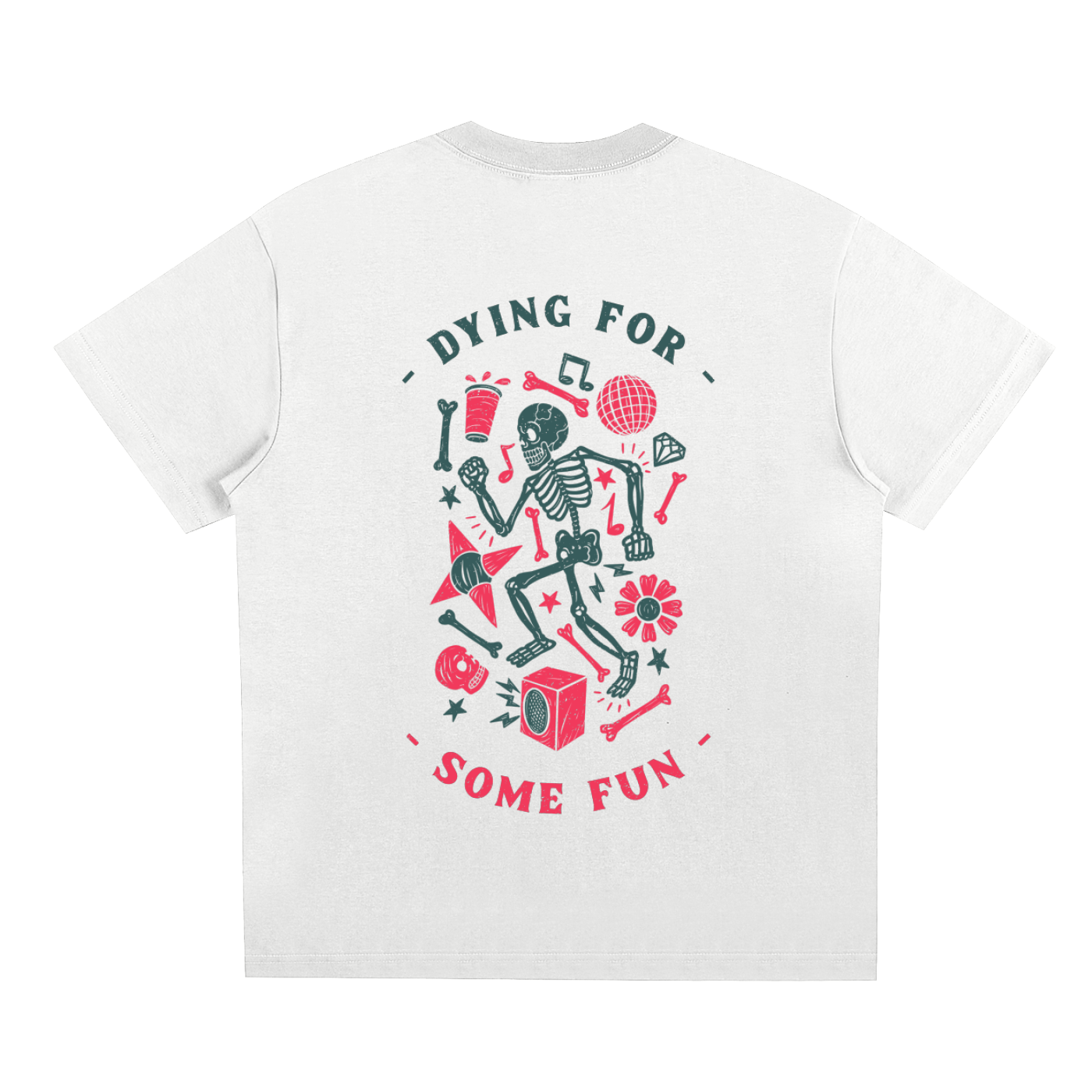 T-Shirt oversize - Dying for some fun