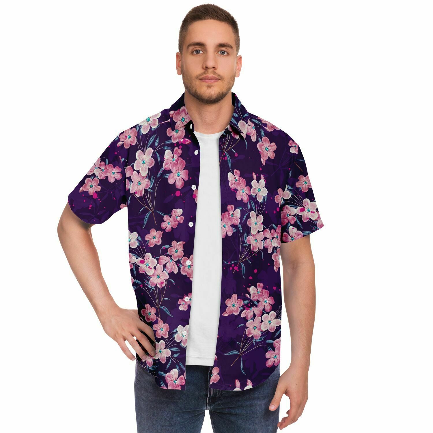 chemise à fleurs homme mode