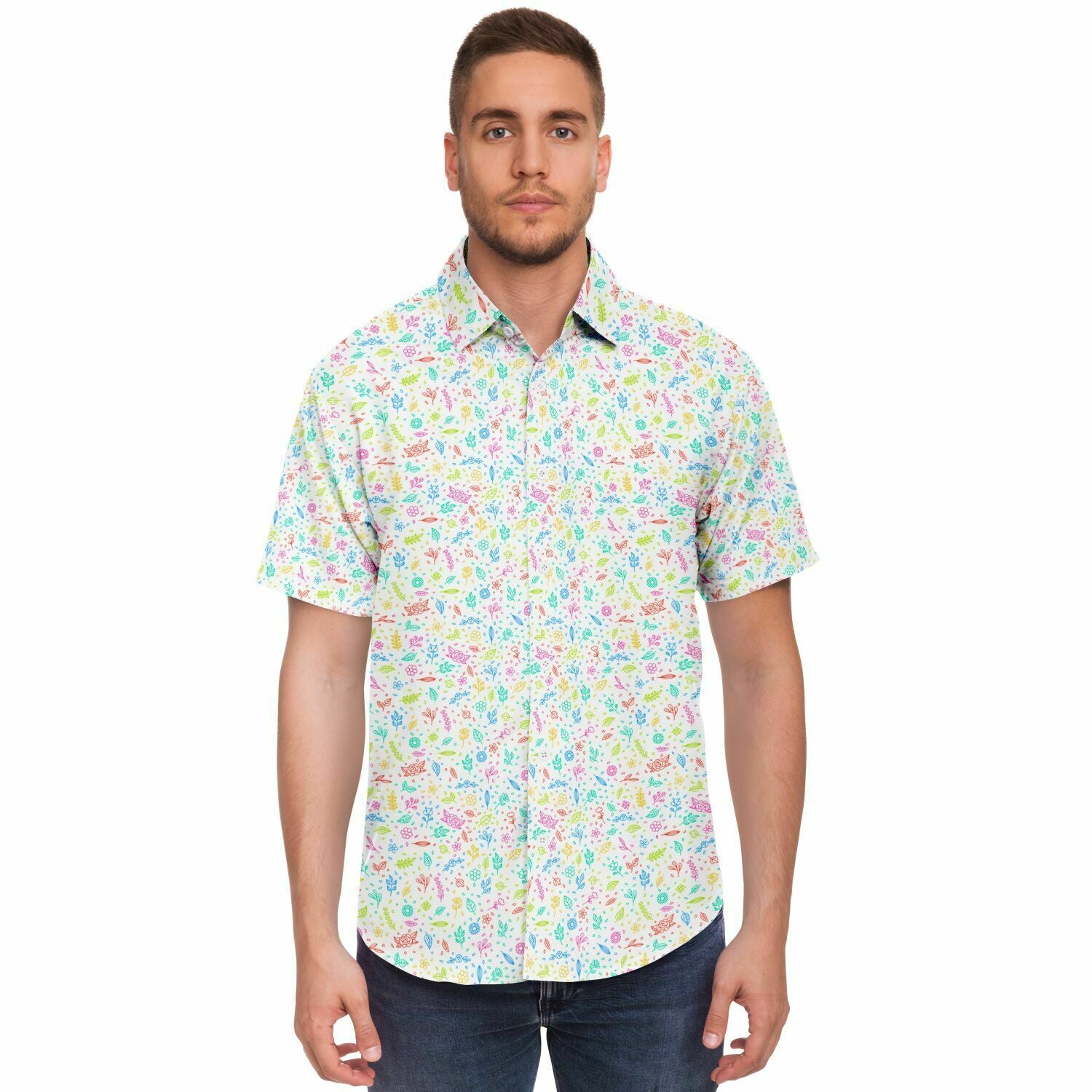 chemise homme imprimé floral