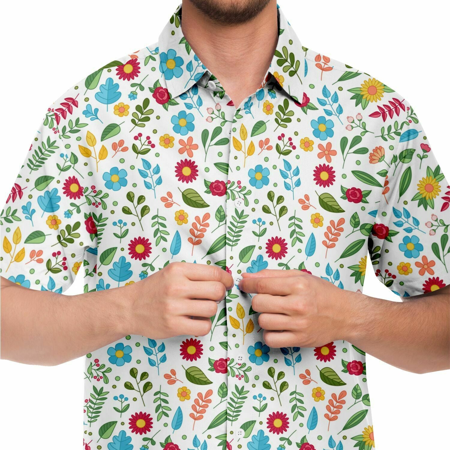 chemise à fleurs pour look estival