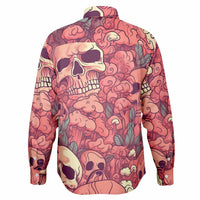 chemise homme style rock têtes de morts