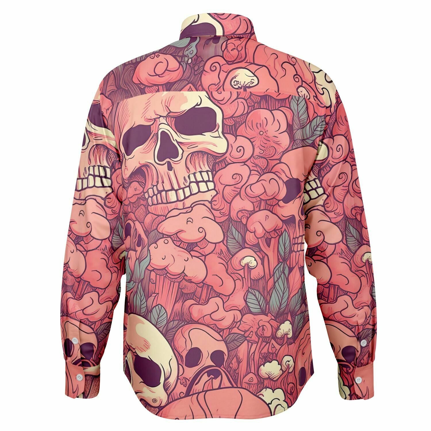 chemise homme style rock têtes de morts