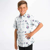 chemise manches courtes garçon astronaute