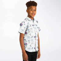 chemise amusante garçon astronaute