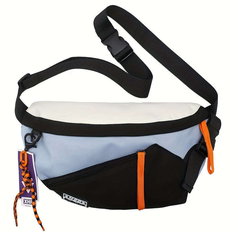Sac banane hip-hop noir streetwear – vue 12