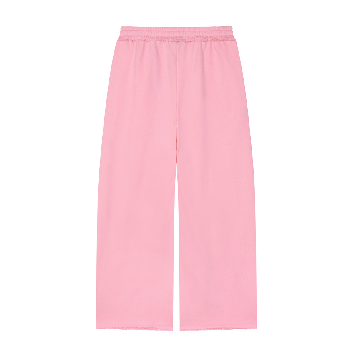 Dos du jogging large femme rose