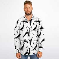 chemise blanche élégante homme manches longues