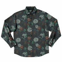 vêtement masculin chemise à motifs floraux