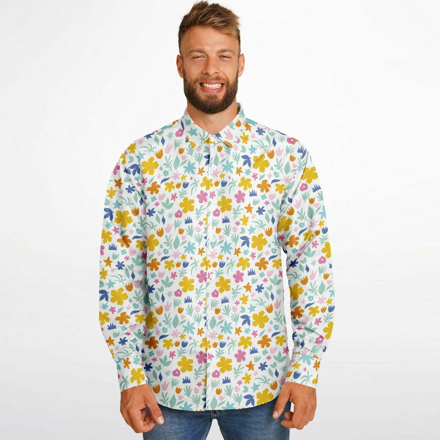 chemise à fleurs homme tendance