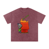 T-shirt Hip-Hop Unisexe Loose Fit – Hommage à MF DOOM | All Caps
