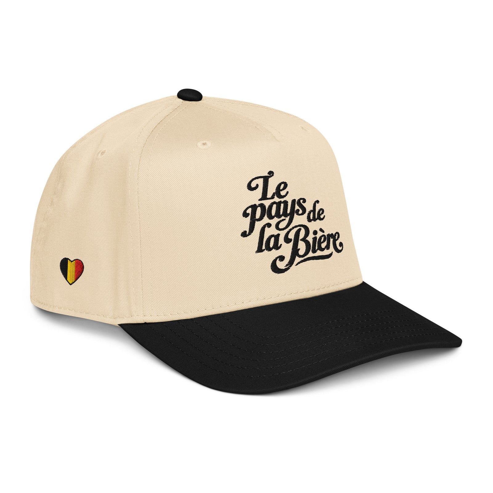 Casquette Five pannel - Belgium "Le pays de la bière"