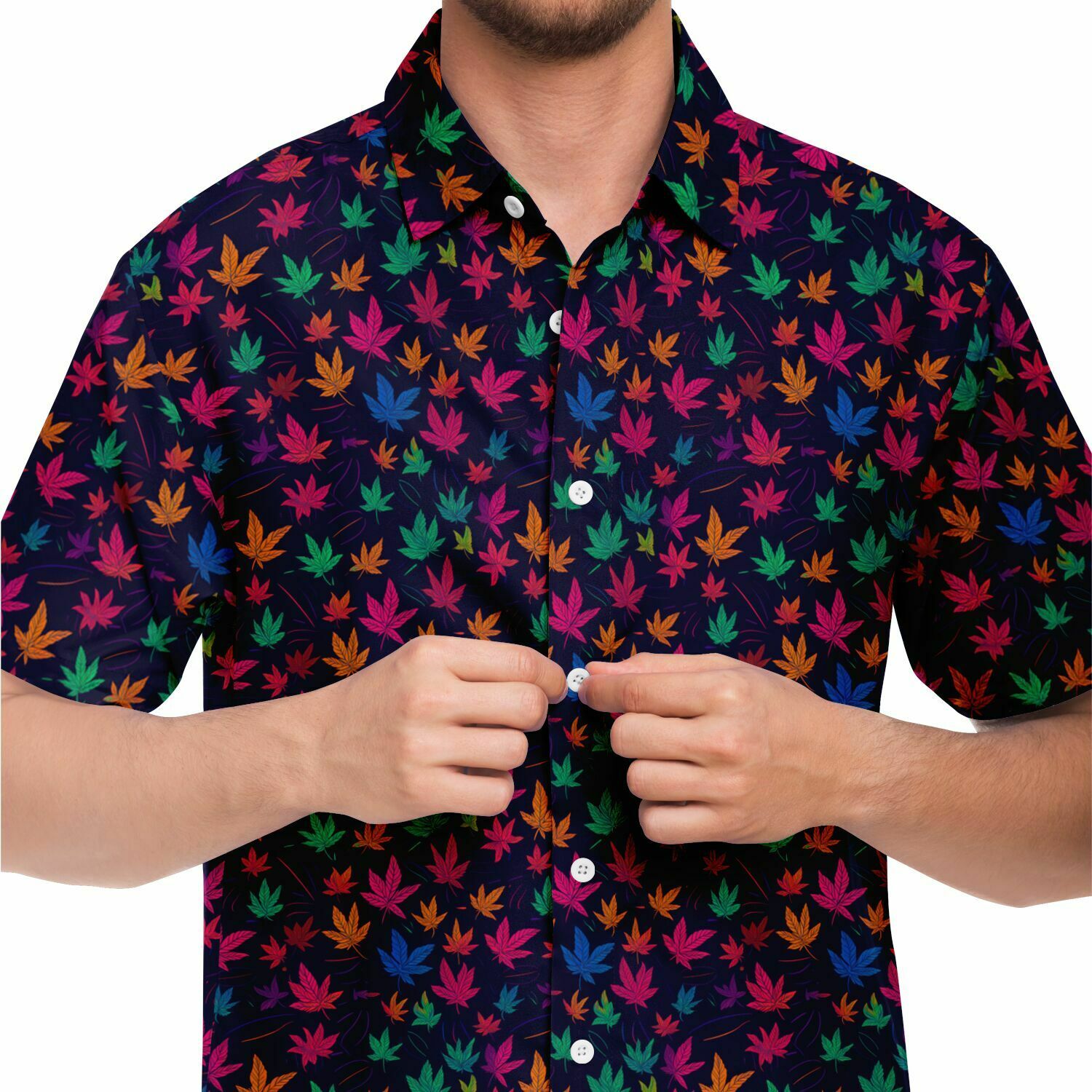 chemise stylée homme automne manches courtes