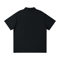 Polo Quart-Zip Noir Original — Streetwear Belge