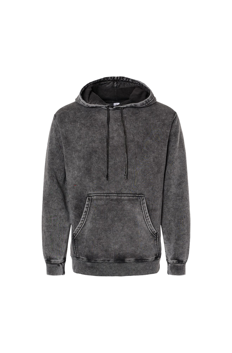 Unisex Midweight Mineral Wash Hooded Sweatshirt
