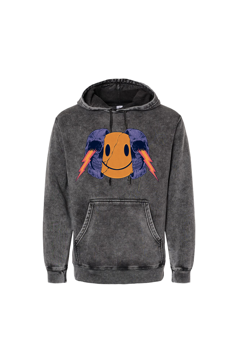 Unisex Midweight Mineral Wash Hooded Sweatshirt