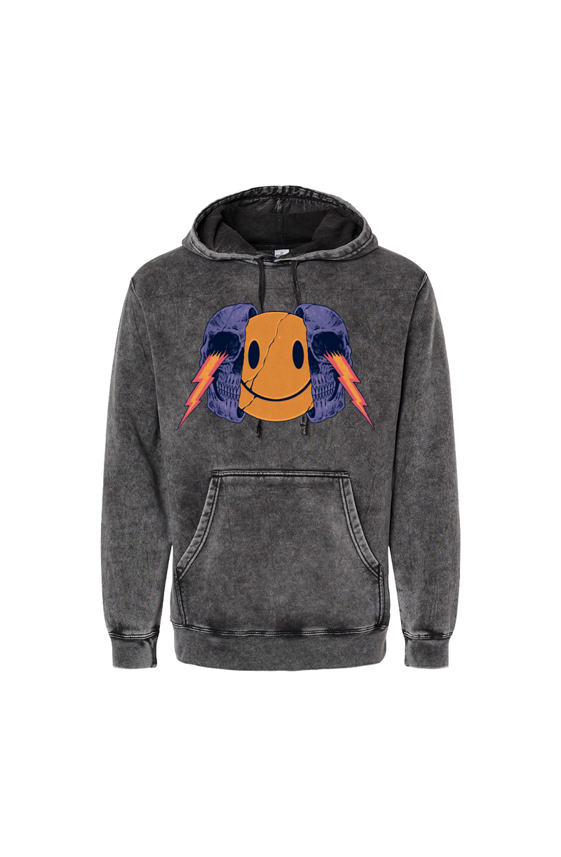 Unisex Midweight Mineral Wash Hooded Sweatshirt