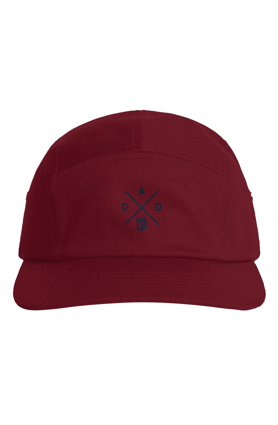 casquette five panel couleur bordeaux