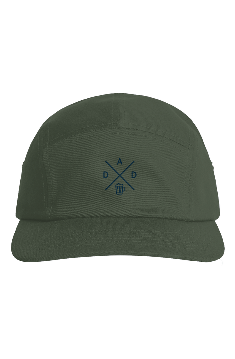 casquette bordeaux modèle DAD five panel