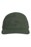 casquette bordeaux modèle DAD five panel