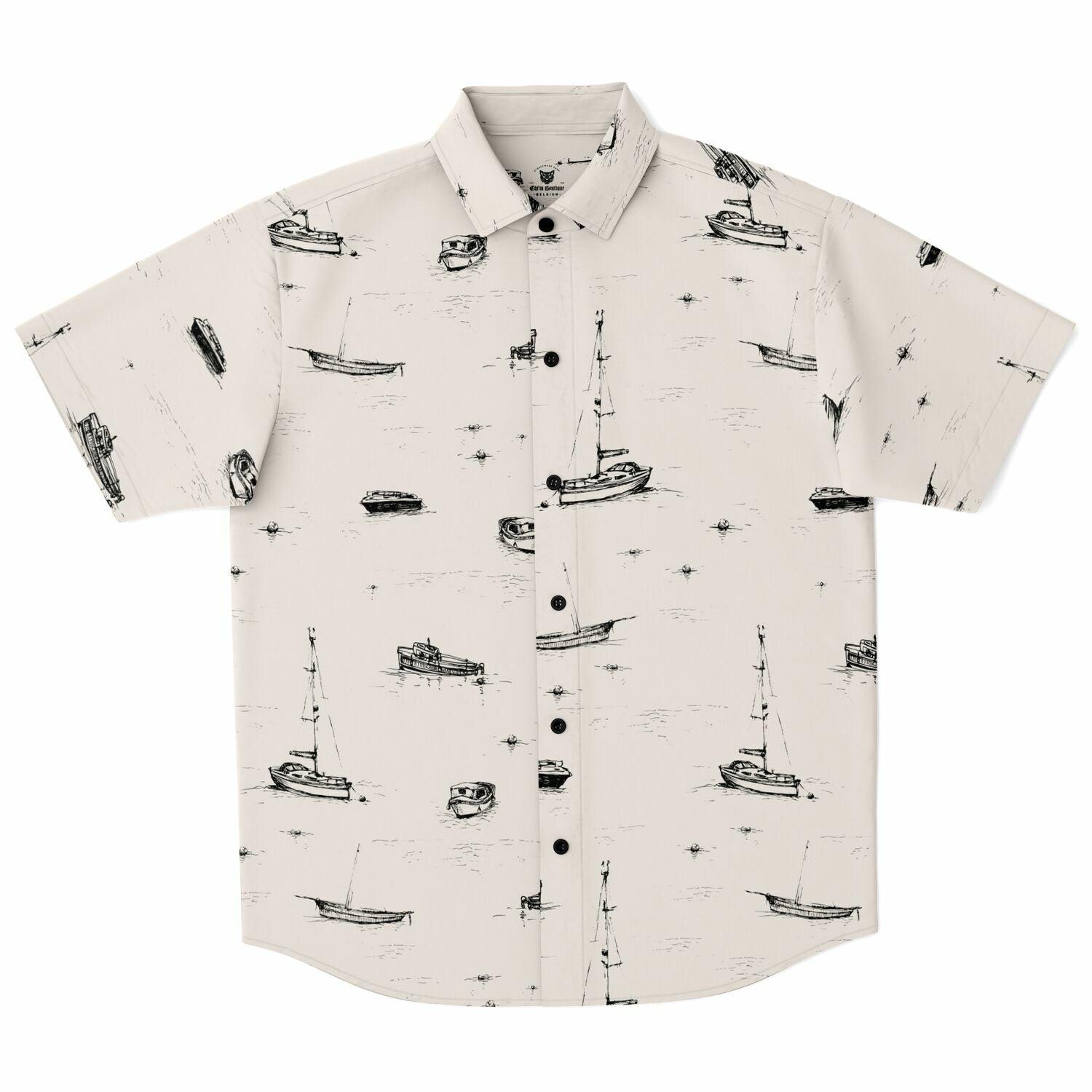chemise tendance homme manches courtes