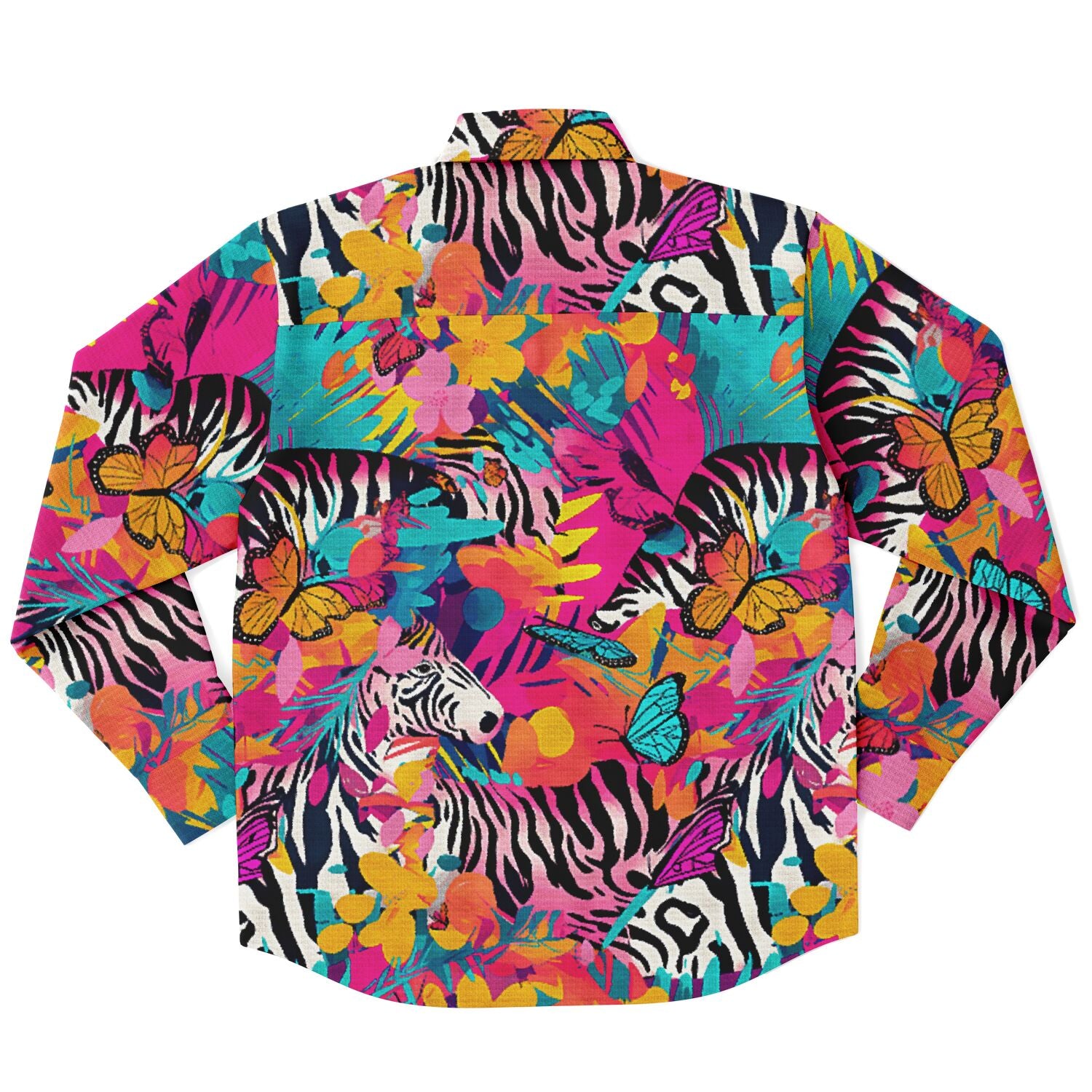 chemise à motifs zèbre homme