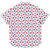 chemise originale pour enfant rouge et blanche