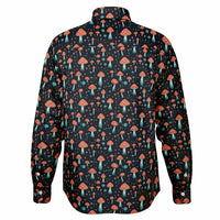 chemise homme avec motif de champignons