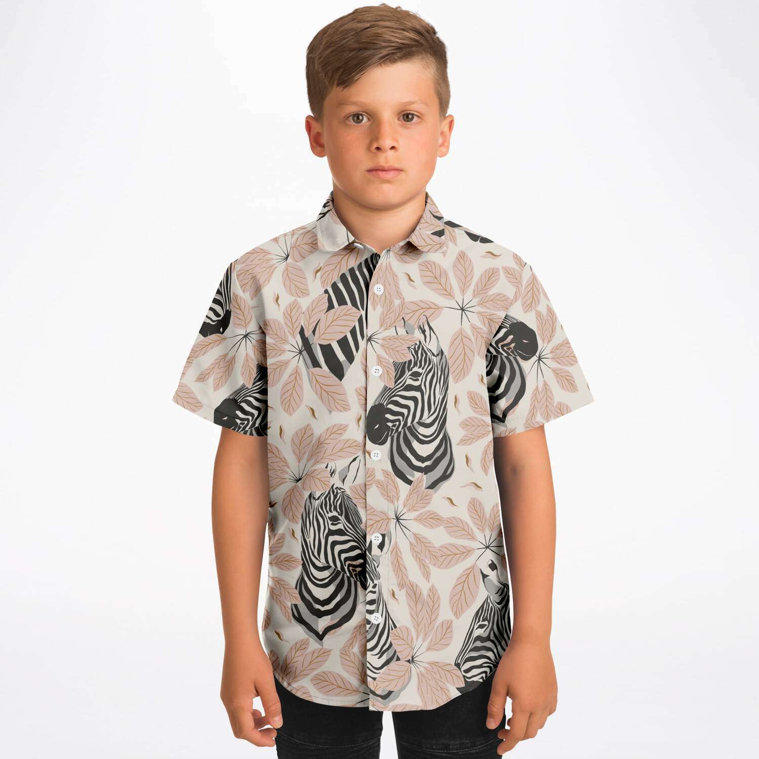 vêtements garçon chemise originale motifs animaux