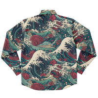 chemise manches longues homme style japonais