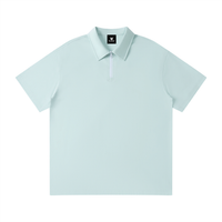 Polo Quart-Zip Noir Original — Streetwear Belge