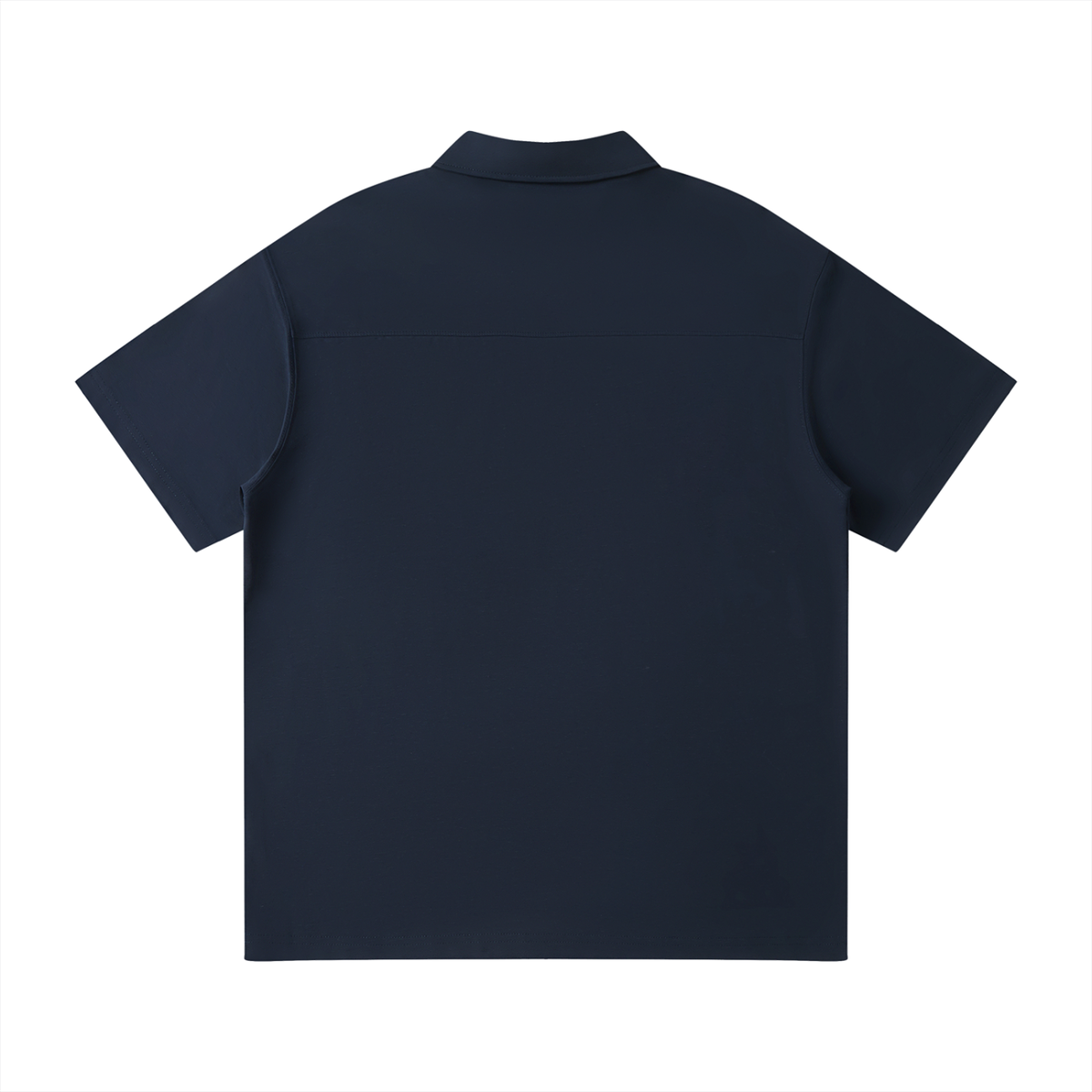 Polo Quart-Zip Noir Original — Streetwear Belge