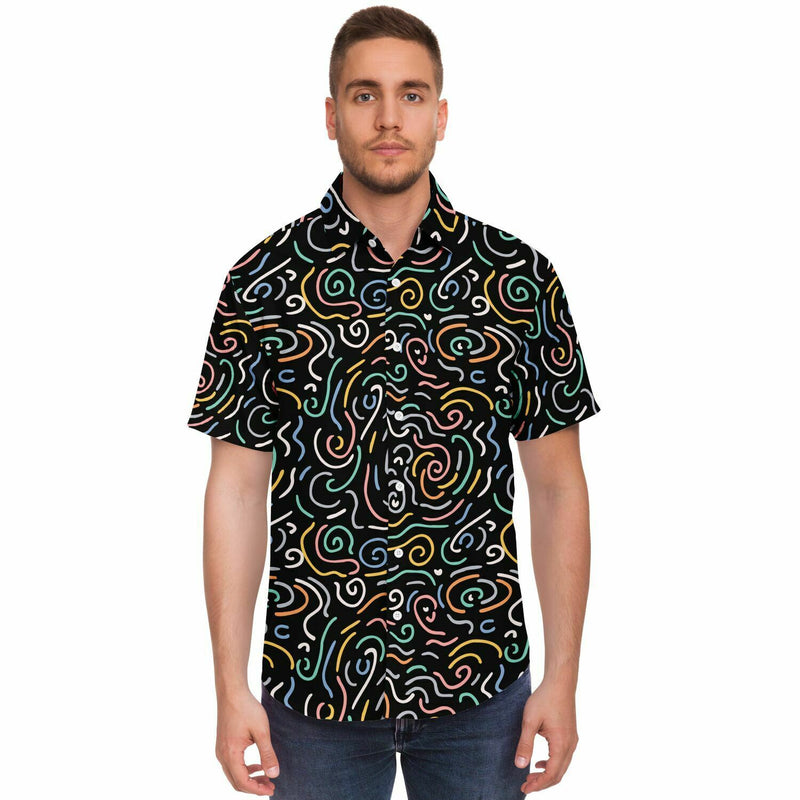 Chemise Homme À Manches Courtes