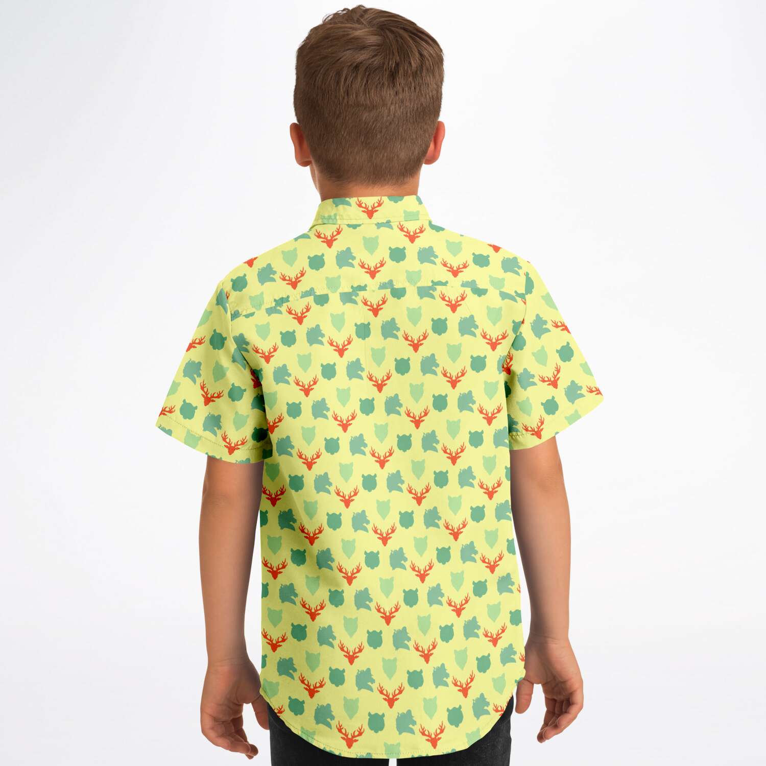 chemise estivale garçon jaune