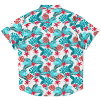 chemise à motifs hawaïens pour garçon