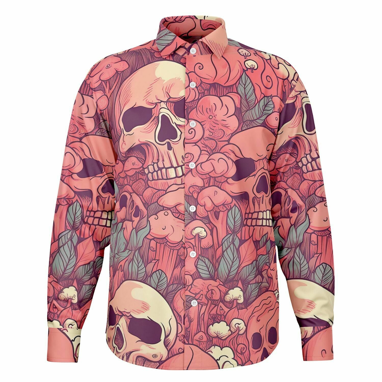 chemise tendance homme têtes de morts
