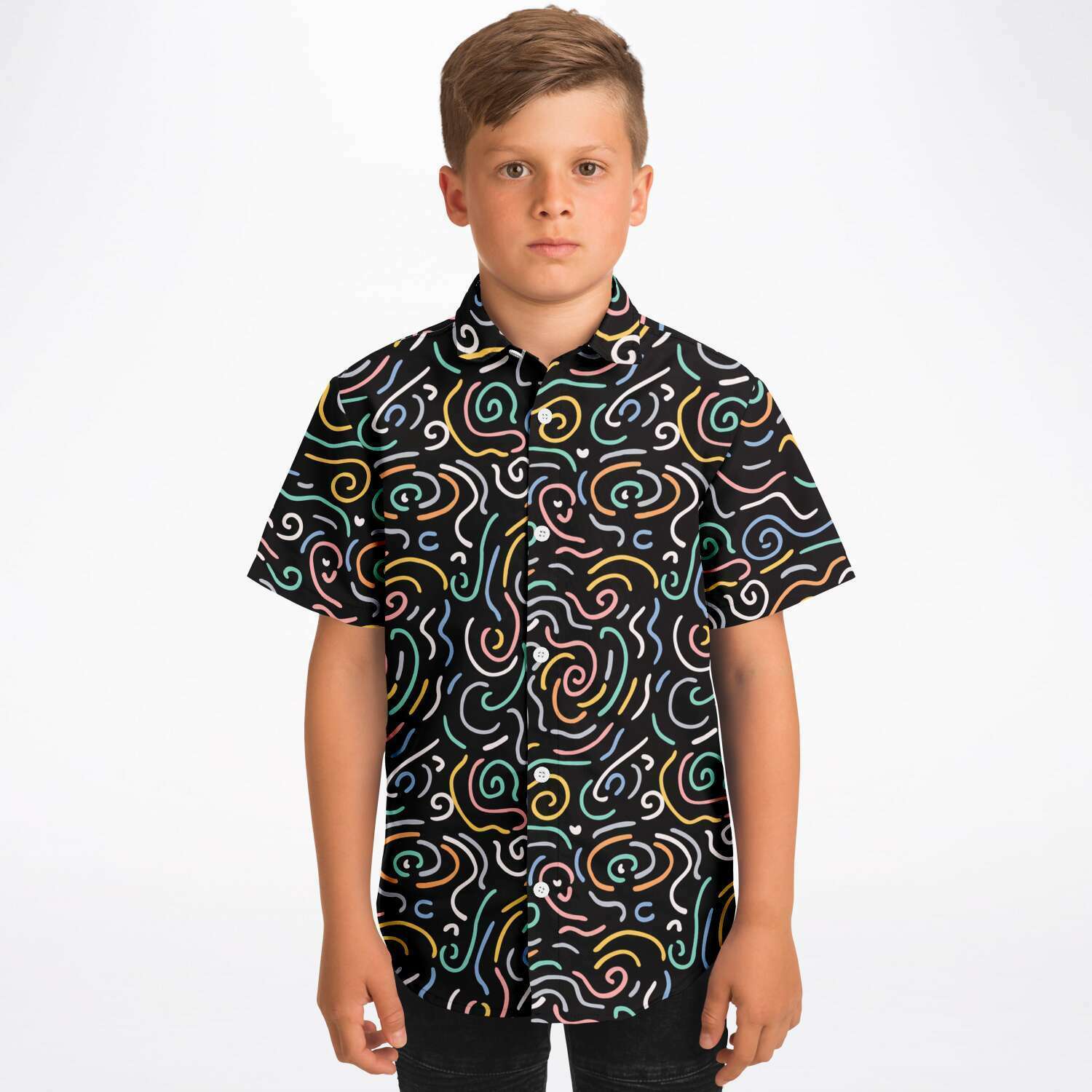 style ludique chemise enfant