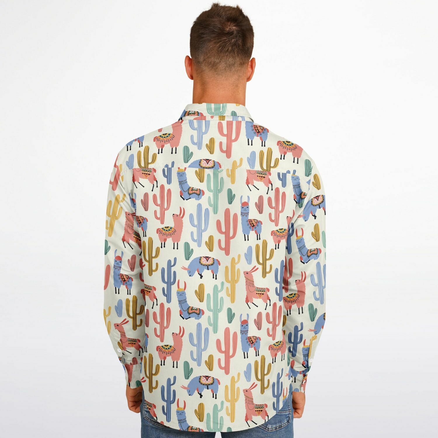 mode homme chemise à lamas