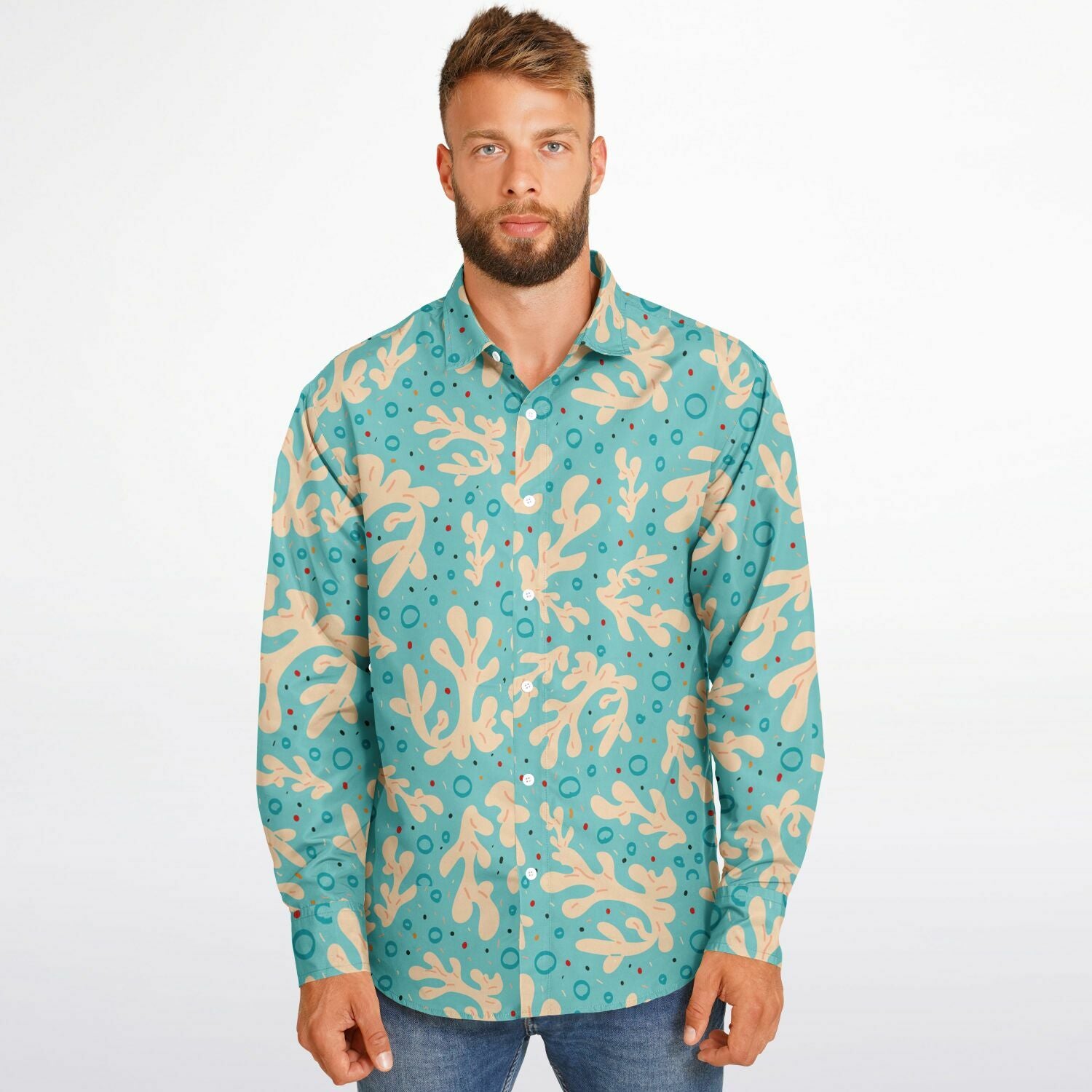 chemise homme style marine manches longues