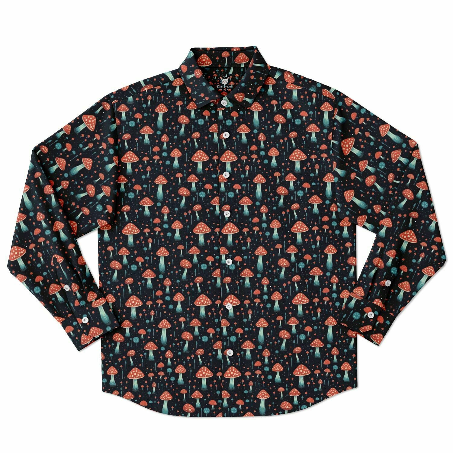 chemise tendance homme champignons