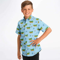 chemise skateur originale pour garçon