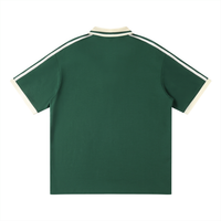 Polo Contrast Piping Noir Original — Streetwear Belge