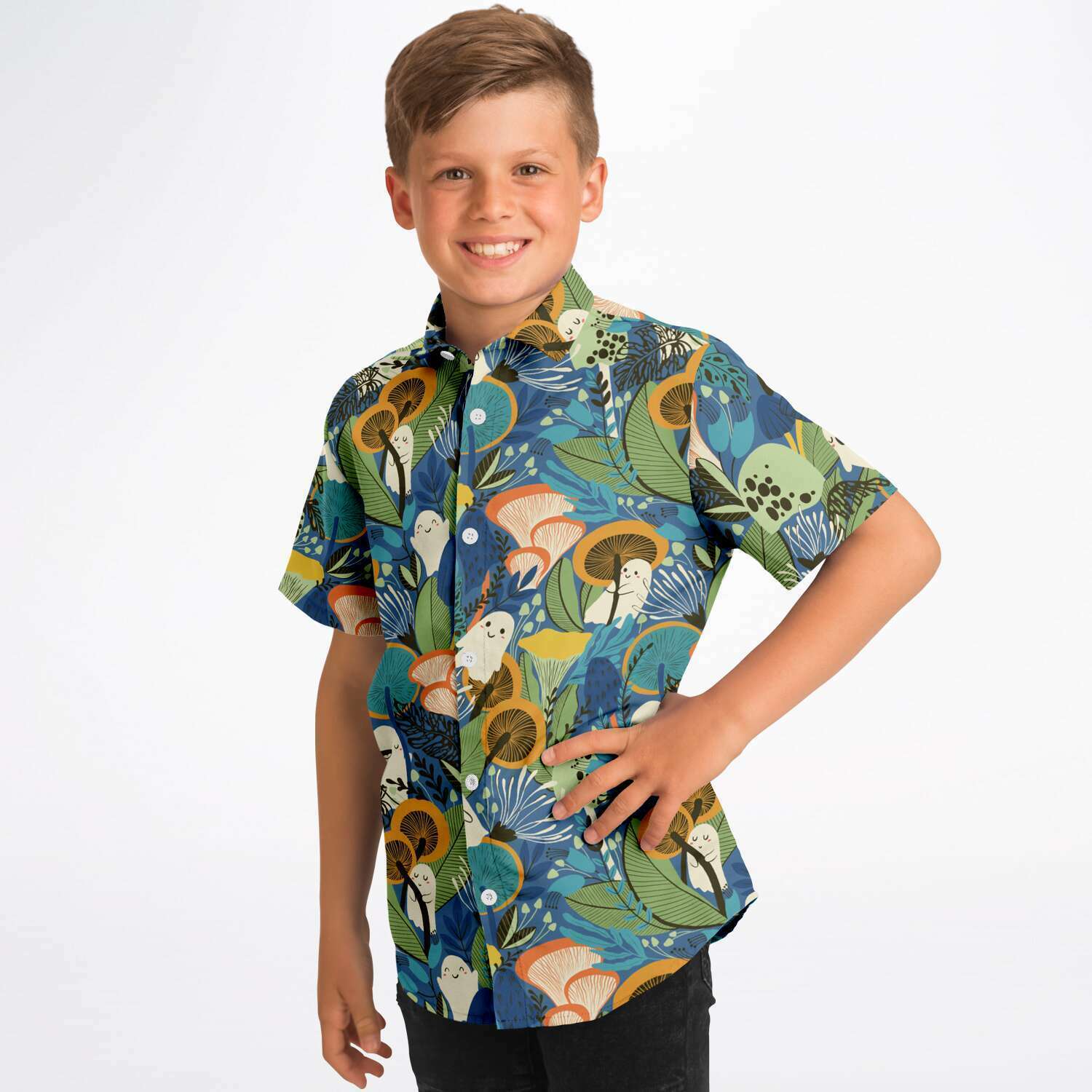 chemise casual garçon originale